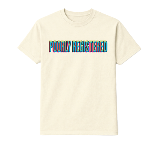 Registration Tee - Multiple Colors