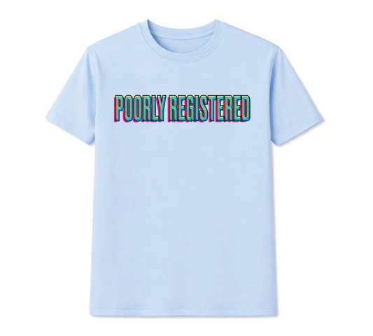 Registration Tee - Multiple Colors